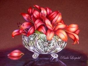 Lilies & Crystal Glitz