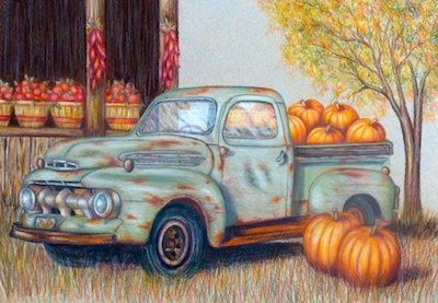 Vintage Truck and Days Gone By